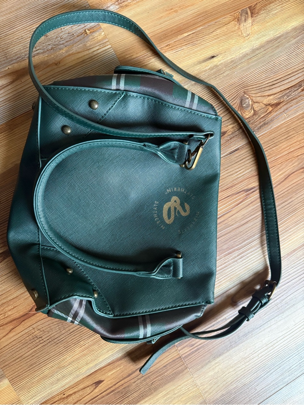 Hogwarts Slytherin satchel